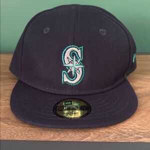 Infant Seattle Mariners New Era Navy 59FIFTY Fitted Hat
